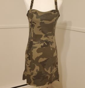 COPY - Kendall + Kylie Camo Mini Sheath Dress
